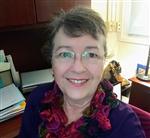 Ms. van Ravenswaay at her desk